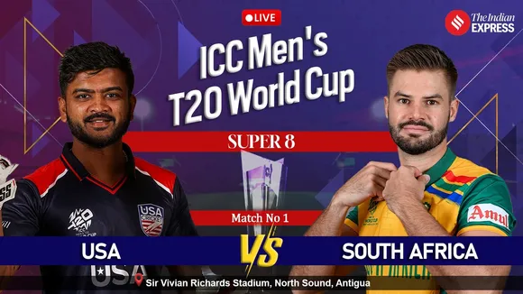 SA vs United States of America Live Score, T20 World Cup 2024: Latest SA vs USA Live Updates