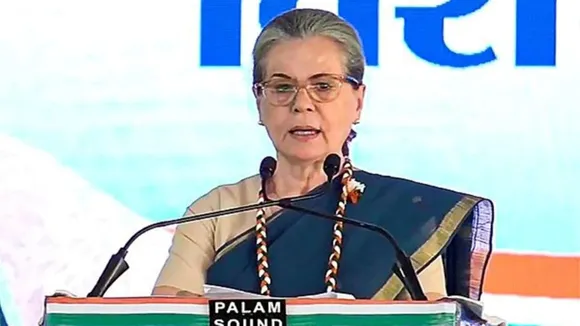 Sonia Gandhi Congress Parliamentary Party chief