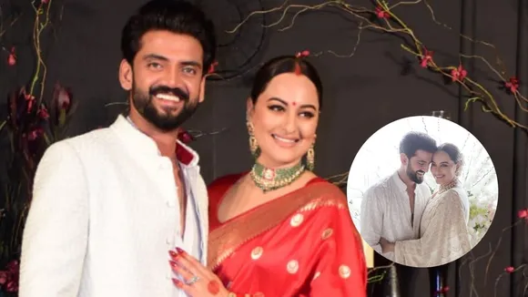 sonakshi Sinha red saree wedding | sonakshi Sinha wedding look | sonakshi Sinha zaheer iqbal wedding look | deepika Padukone saree look | anushka sharma saree look | alia bhatt saree look | katrina kaif wedding look