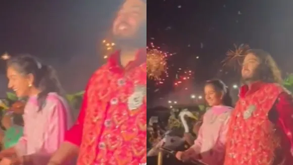 Anant Radhika welcome in Jamnagar photo