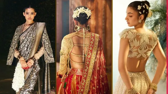 designer blouse designs | designer blouse designs for saree | designer blouse designs for lehenga | manish Malhotra blouse designs | manish malhotra designer saree | fashion tips for women