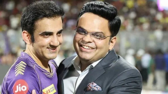 હેડ કોચ ગૌતમ ગંભીર અને જય શાહ બીસીસીઆઇ સેક્રેટરી | Head Coach Gautam Gambhir with Jay Shah BCCI