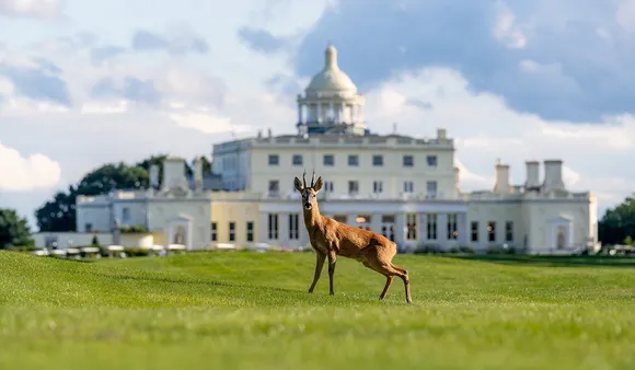 anant ambani radhika Merchant wedding | anant radhika post wedding function | anant radhika wedding function in stoke park London | Mukesh Ambani bought 1000 years old Stoke Park | London stoke Park price | Stoke Park inside pictures | Anant Radhika pre wedding function | Anant Ambani Radhika Merchant Wedding Celebration