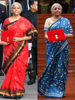 Nirmala Sitharaman Saree Budget Day