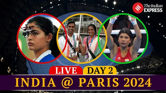 Paris Olympics 2024, India Day 2 Live Updates, Paris Olympics 2024, Paris Olympics 2024 Updates