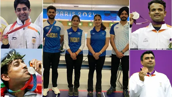 Paris Olympics, PARIS OLympics shooting team