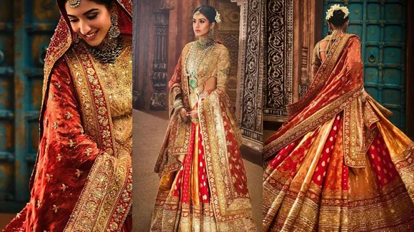 Radhika Merchant Vidaai Outfit