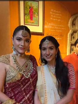 anant ambani radhika merchant wedding | Anjali Merchant | Radhika Merchant sister Anjali Merchant | Anjali Merchant sister Radhika Merchant | Viren Merchant Family