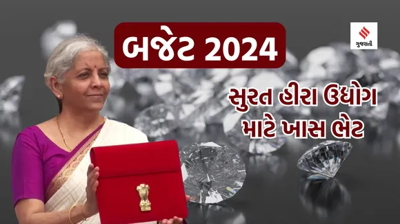 budget 2024 | fm nirmala Sitharaman | surat diamond industry | rough diamond equalization levy | rough diamond import duty | gjepc | gold silver import duty | budget 2024 highlights