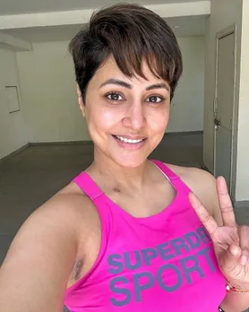 hina khan | hina khan Photo | hina khan breast cancer treatment | hina khan cancer treatment | hina khan short hair look | hina khan video | hina khan movies and tv shows | hina khan boyfriend