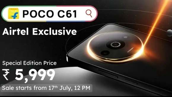 POCO C61 Airtel Edition Launched, POCO C61 Airtel Edition, POCO C61
