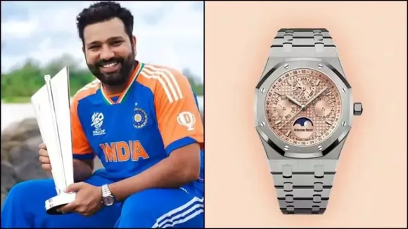 rohit sharma watch, rohit sharma