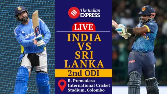 India vs Sri Lanka ODI Live Score