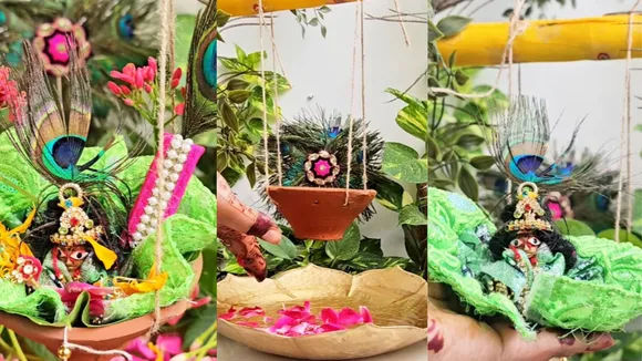 Janmashtami 2024 festival julha decoration ideas