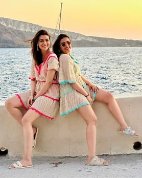 Kriti Sanon With Sister
