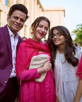 Manoj Bajpayee Family Photo