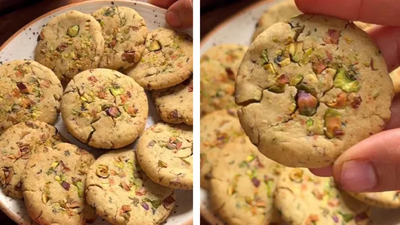Quick Jowar Pista Cookies Recipe