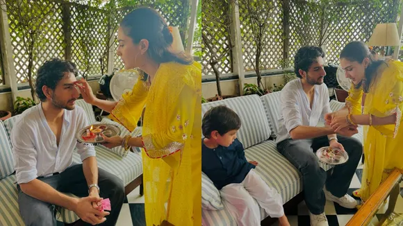 Raksha Bandhan 2024 Sara ali khan photos