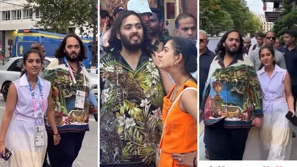 anant ambani radhika merchant In paris olympic 2024 | anant ambani radhika merchant | anant ambani radhika merchant wedding cost | Anant Radhika in Paris Olympic 2024 | Anant Radhika in Paris | nita ambani mukesh ambani in Paris Olympic 2024 | anant radhika wedding photo | anant radhika wedding video | anant radhika video