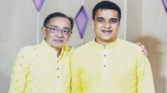 home minister harsh Sanghvi father passed away, Harsh Sanghvi father death