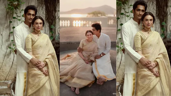 Aditi Rao Hydari Siddharth Wedding Outfits fashion