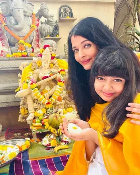 Aishwarya Rai with daughter aaradhya bachchan