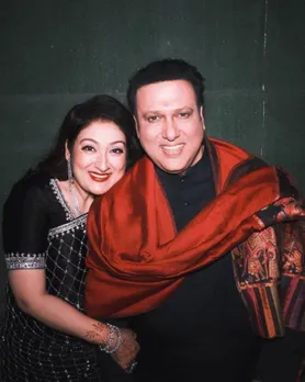 Govinda with Wife