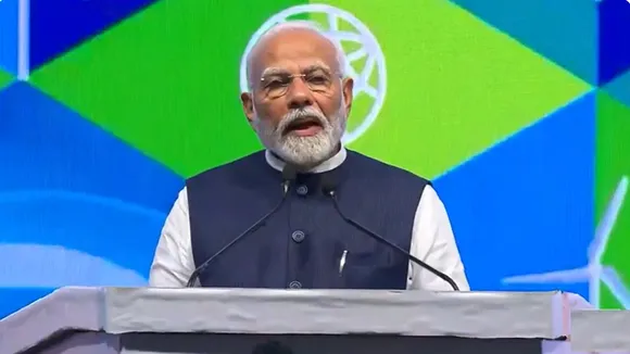 PM modi mahatma mandir speech