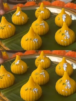 Prasad Kesar Malai Modak Recipe In gujarati