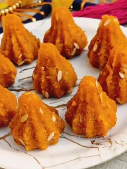 Prasad Motichoor modak recipe in gujarati