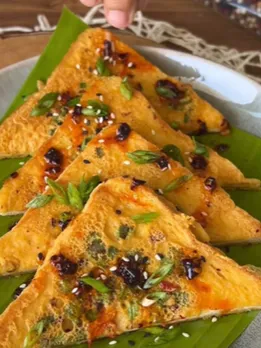 breakfast besan Toast recipe in gujarati