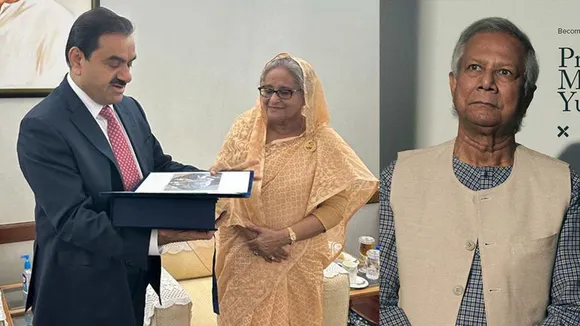 guatam adani | sheikh Hasina | muhammad yunus |guatam adani with sheikh Hasina | adani group power deal with bangladesh | sheikh Hasina with guatam adani | muhammad yunus | bangladesh interim government muhammad yunus | adani group
