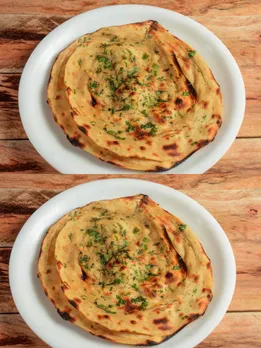 tandoori lachha paratha without tandoor