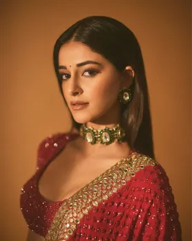 Ananya Panday Karva Chauth look