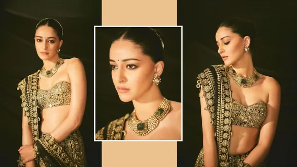 Ananya Pandey Diwali Outfit