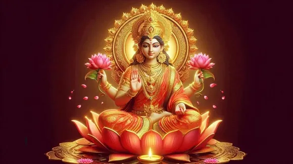 Diwali ni raat, Diwali Mata Lakshmi Prasann, Mata lakshmi, Relgio