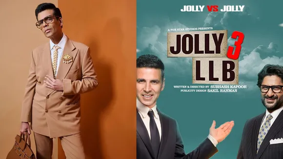 Jolly LLB 3 Release date Karan Johar