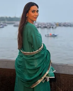 Karisma Kapoor Diwali look