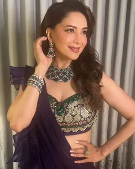 Madhuri Dixit Diwali Look