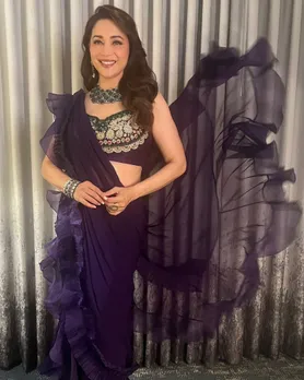 Madhuri Dixit Diwali Outfit