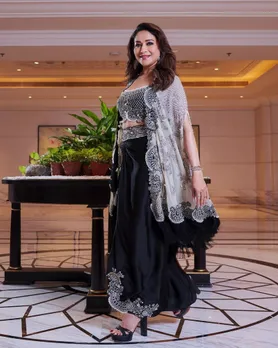 Madhuri Dixit Diwali Traditional outfit