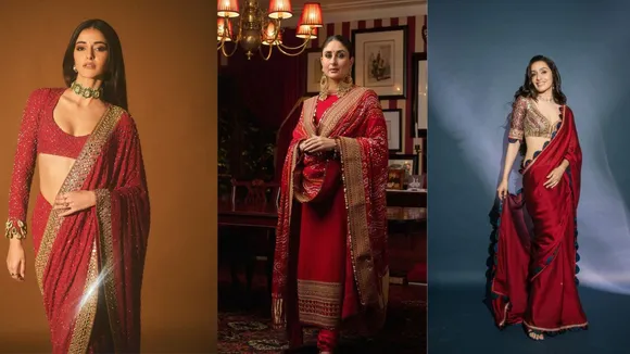 Navaratri Fashion 2024 Red Outfit Look