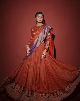 Shilpa Shetty Karva Chauth look