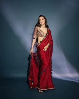 Shraddha Kapoor Red Outfit Look