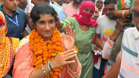Vinesh Phogat won in JULANA Constituency