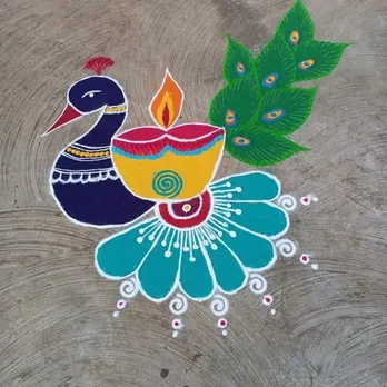 Rangoli | Rangoli Designs For Diwali 2024 | Rangoli Designs | Rangoli Designs For Diwali 2024 | rangoli design simple | rangoli photo | Diwali 2024 | રંગોળી ડિઝાઈન | દિવાળી માટે રંગોળ ડિઝાઈન