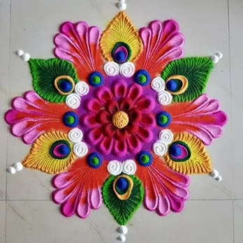 Rangoli | Rangoli Designs For Diwali 2024 | Rangoli Designs | Rangoli Designs For Diwali 2024 | rangoli design simple | rangoli photo | Diwali 2024 | રંગોળી ડિઝાઈન | દિવાળી માટે રંગોળ ડિઝાઈન