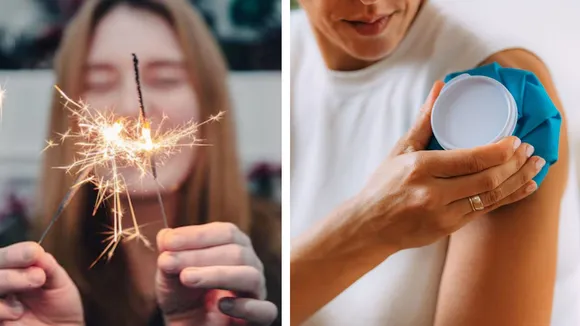 _fast remedies if your hands get burn while doing firecracker