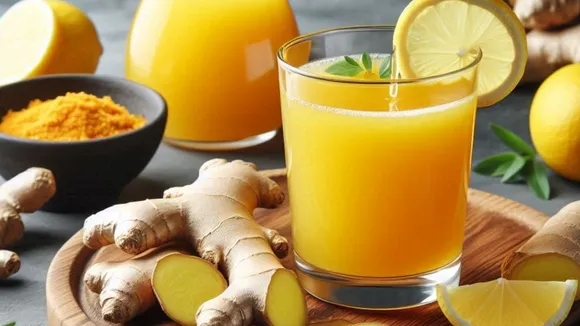 ginger juice healthy drinks | benefits of ginger juice