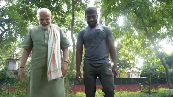 pm narendra modi fitness 